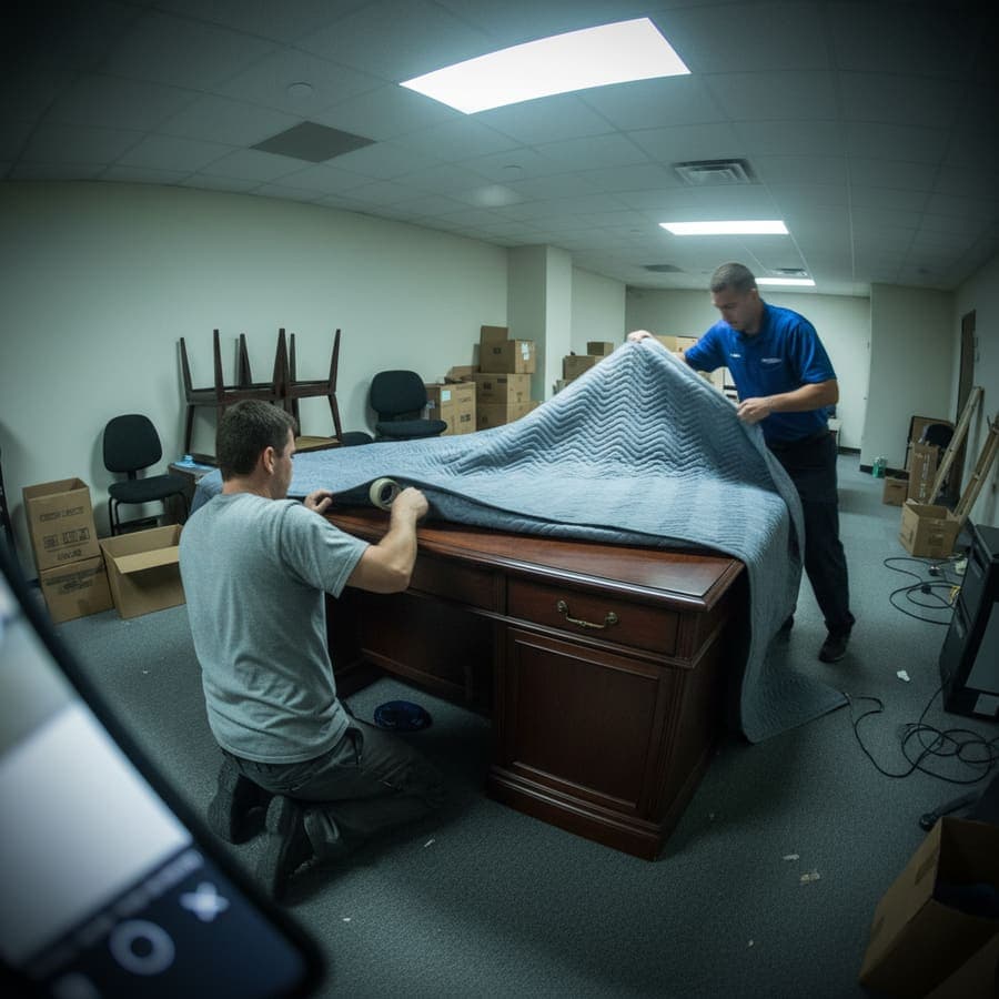 Regional manager audit walkthrough with store management